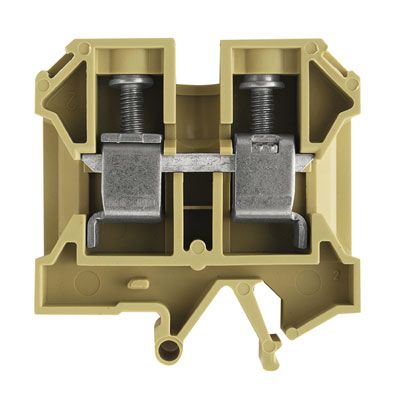 0271060000 WEIDMULLER Проходная клеммная колодка, Винтовое соединение, 16 mm², 1000 V, 76 A, Количество соединений: 2