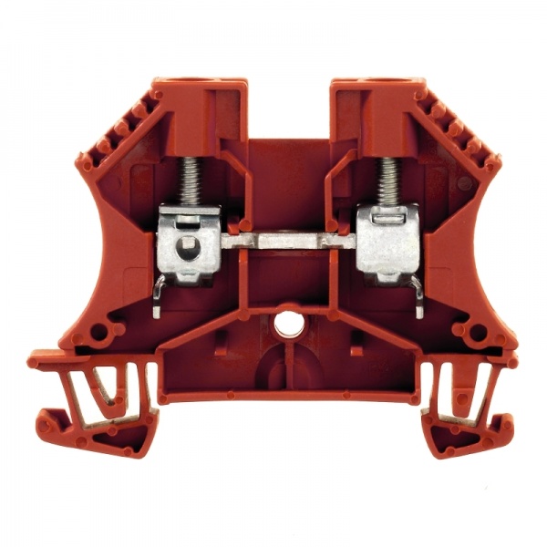 1020240000 WEIDMULLER Проходная клеммная колодка, Винтовое соединение, 6 mm², 800 V, 41 A, Количество соединений: 2