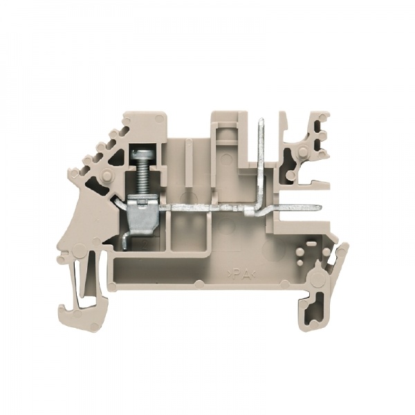 1784460000 WEIDMULLER Проходная клеммная колодка, Винтовое соединение, 1.5 mm², 250 V, 16 A, Количество соединений: 3