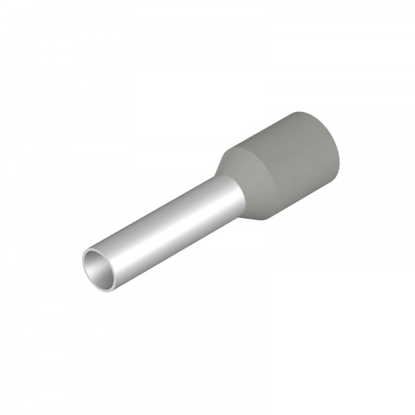 9019200000 WEIDMULLER Кабельный наконечник, изолированный, 4 mm², Длина зачистки изоляции: 14 mm, серый