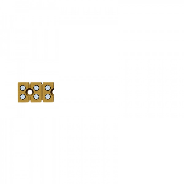 0273920000 WEIDMULLER Одно- и многоконтактная клеммная колодка, Винтовое соединение, 2.5 mm², 400 V, 24 A, Количество полюсов: 3, 26.5 mm, Умеренно желтый