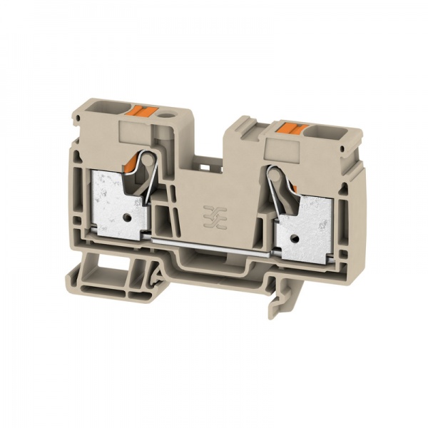 2494000000 WEIDMULLER Проходная клеммная колодка, PUSH IN, 16 mm², 1000 V, 76 A, Количество соединений: 2