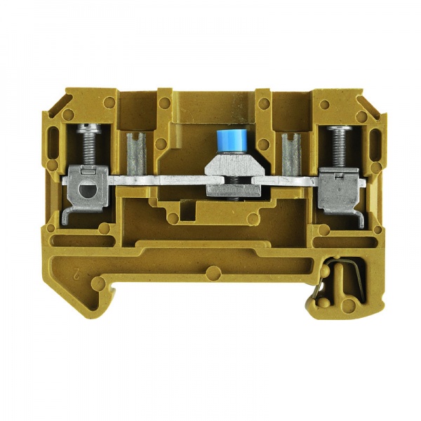 1272520000 WEIDMULLER Клемма для проведения проверок, Винтовое соединение, 4 mm², 400 V, 32 A, скользящий, Поперечное разделение: без, встроенное испытательное гнездо: Да,