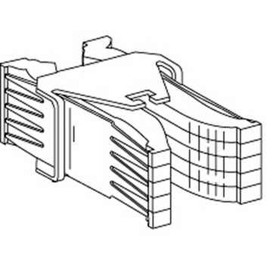 33166 Schneider Electric 1 КОНТАКТНЫЙ ЗАЖИМ ШАССИ