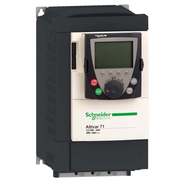 ATV71HU30M3S337 Schneider Electric ПРЕОБР ЧАСТОТЫ ATV71 240 В 3КВТ С ПОКР