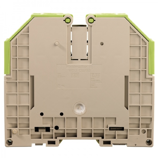 1024550000 WEIDMULLER Проходная клеммная колодка, Винтовое соединение, 120 mm², 1000 V, 269 A, Количество соединений: 2