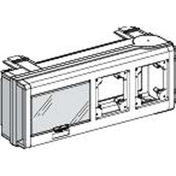 KSB32CP Schneider Electric ОТВОДНОЙ БЛОК 32А ДЛЯ 2 СИЛОВЫХ РОЗЕТОК