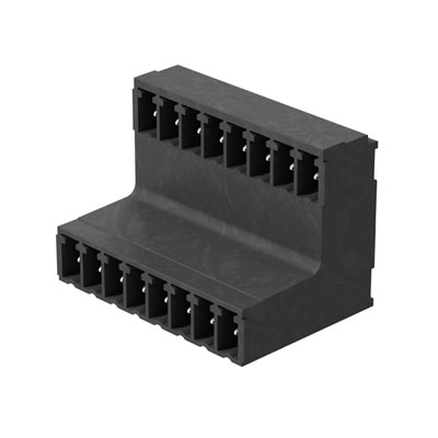 1033560000 WEIDMULLER Вставной разъем печатной платы (соединение с платой), 3.81 mm, Количество полюсов: 16, Угол вывода: 90°