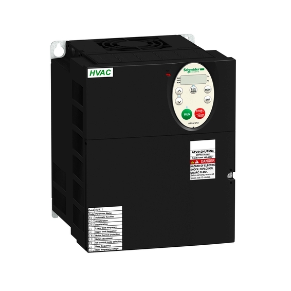 ATV212HD11N4 Schneider Electric ПРЕОБР ЧАСТОТЫ ATV212 11КВТ 480В IP21 (max 20)