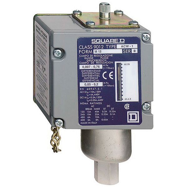 ACW5M129012 Schneider Electric РЕЛЕ ДАВЛЕНИЯ 0,07 - 5,2 БАР ACW5M129012