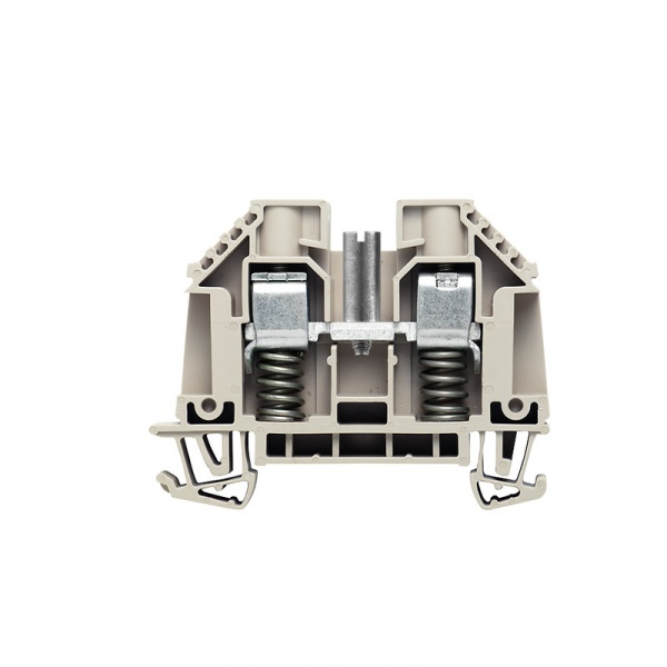 2500950000 WEIDMULLER Проходная клеммная колодка, Винтовое соединение, 10 mm², 630 V, 57 A, Количество соединений: 2