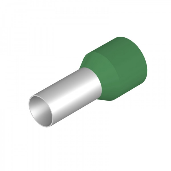 0565900000 WEIDMULLER Кабельный наконечник, изолированный, 16 mm², Длина зачистки изоляции: 15 mm, зеленый