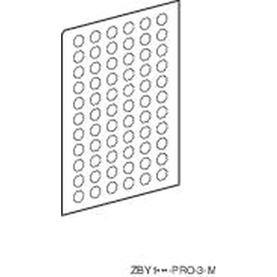 ZBY1101 Schneider Electric ЛИСТЫ С 66 КРУГЛ. САМОКЛ.СИМВОЛАМИ ZBY1101