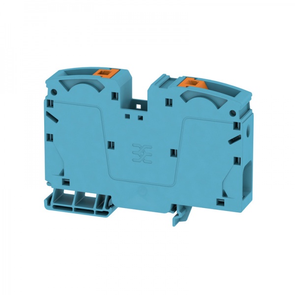 2552090000 WEIDMULLER Проходная клеммная колодка, PUSH IN, 35 mm², 1000 V, 125 A, Количество соединений: 2