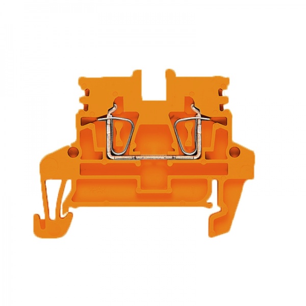 1316880000 WEIDMULLER Проходная клеммная колодка, Пружинное соединение, 2.5 mm², 800 V, 24 A, Количество соединений: 2