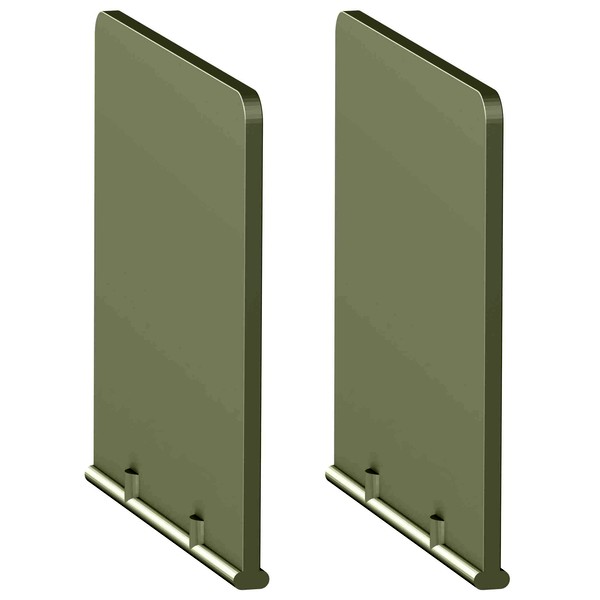 EZAFASB2 Schneider Electric РАЗДЕЛ. ПОЛЮСОВ EZC100 (КОМПЛ. ИЗ 2 ШТ.)