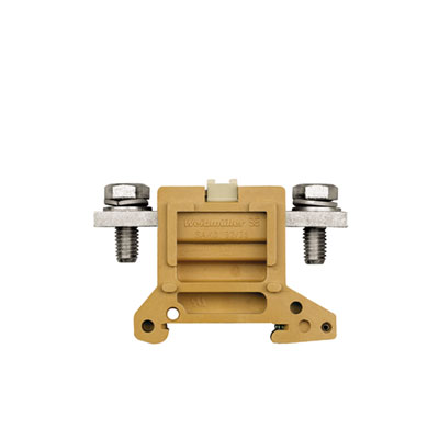 0637420000 WEIDMULLER Проходная клеммная колодка, Винтовое соединение, 50 mm², 1000 V, 150 A, Количество соединений: 1