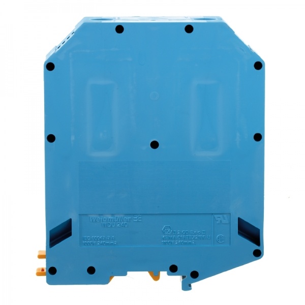 1822210000 WEIDMULLER Проходная клеммная колодка, Винтовое соединение, 240 mm², 1000 V, 415 A, Количество соединений: 2