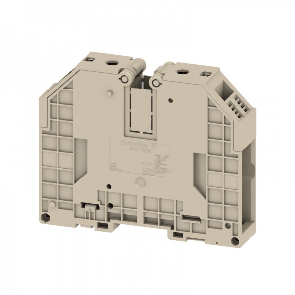 1024600000 WEIDMULLER Проходная клеммная колодка, Винтовое соединение, 95 mm², 1000 V, 232 A, Количество соединений: 2