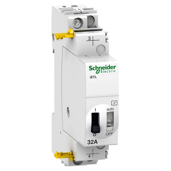 A9C32836 Schneider Electric БЛОК РАСШИРЕНИЯ iETL 32A 1НО 230В АС 50-60ГЦ 110В