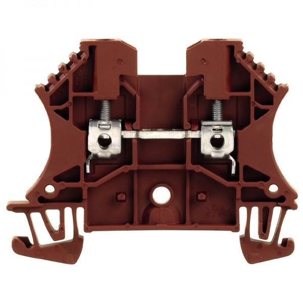 1037710000 WEIDMULLER Проходная клеммная колодка, Винтовое соединение, 2.5 mm², 800 V, 24 A, Количество соединений: 2