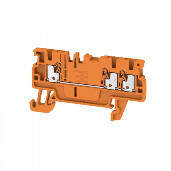 1552780000 WEIDMULLER Проходная клеммная колодка, PUSH IN, 1.5 mm², 500 V, 17.5 A, Количество соединений: 3