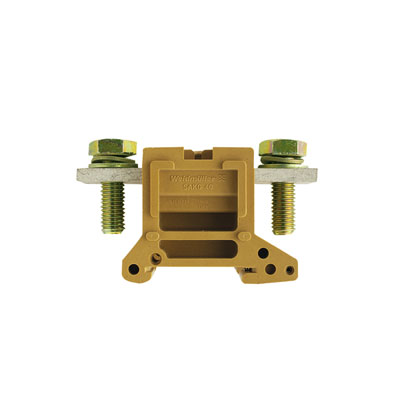 0637820000 WEIDMULLER Проходная клеммная колодка, Винтовое соединение, 95 mm², 1000 V, 232 A, Количество соединений: 2