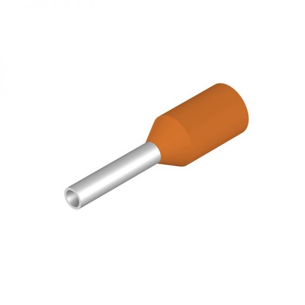 0409500000 WEIDMULLER Кабельный наконечник, изолированный, 0.5 mm², Длина зачистки изоляции: 8 mm, оранжевый