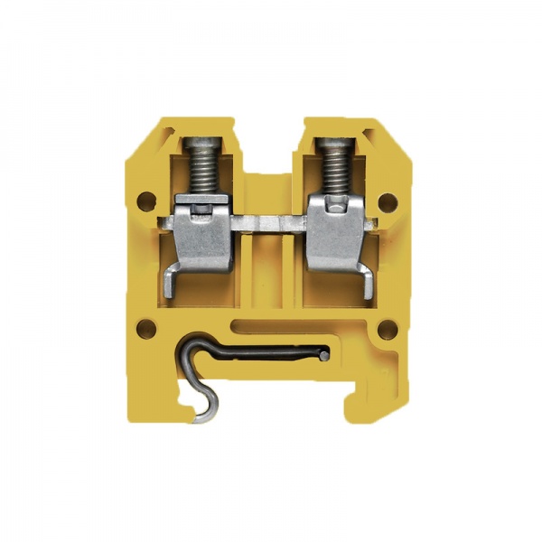 0294320000 WEIDMULLER Проходная клеммная колодка, Винтовое соединение, 4 mm², 400 V, 32 A, Количество соединений: 2