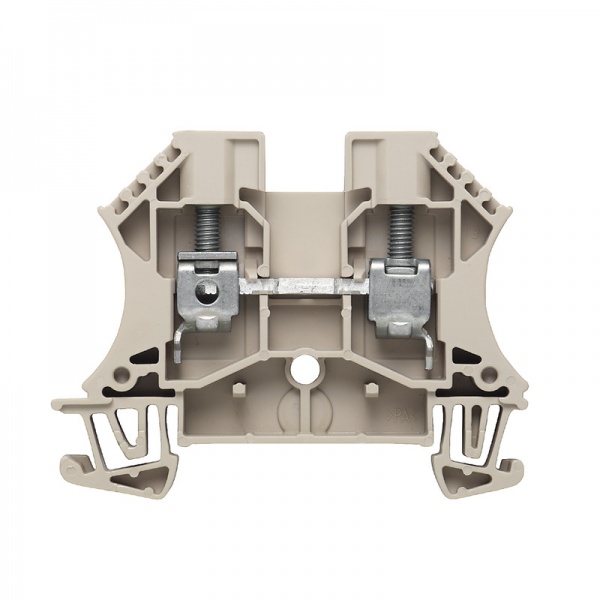1020200000 WEIDMULLER Проходная клеммная колодка, Винтовое соединение, 6 mm², 800 V, 41 A, Количество соединений: 2