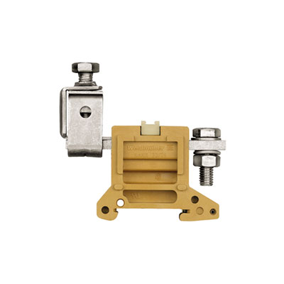 0637120000 WEIDMULLER Проходная клеммная колодка, Винтовое соединение, 50 mm², 1000 V, 150 A, Количество соединений: 1