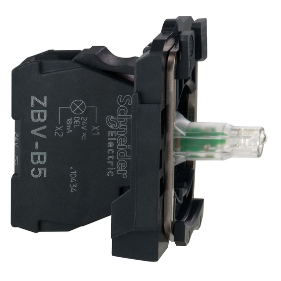 ZBVB5 Schneider Electric СВЕТОДИОДН. БЛОК. 24В ВИНТ. КРЕПЛ. ZBVB5