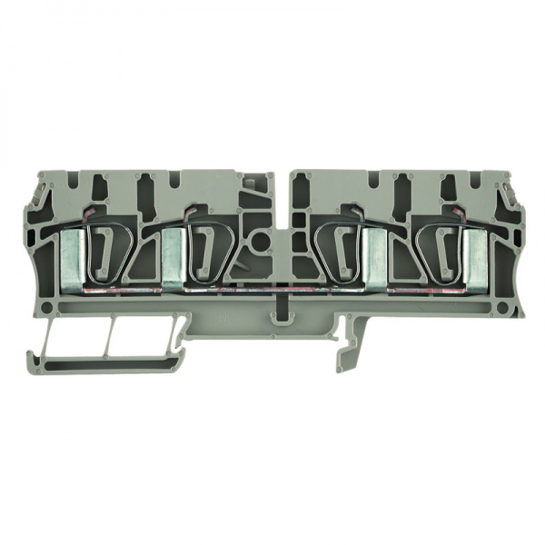 7904290000 WEIDMULLER Проходная клеммная колодка, Пружинное соединение, 4 mm², 800 V, 32 A, Количество соединений: 4