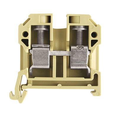 0443760000 WEIDMULLER Проходная клеммная колодка, Винтовое соединение, 10 mm², 800 V, 57 A, Количество соединений: 2