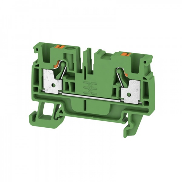 2051260000 WEIDMULLER Проходная клеммная колодка, PUSH IN, 4 mm², 800 V, 32 A, Количество соединений: 2