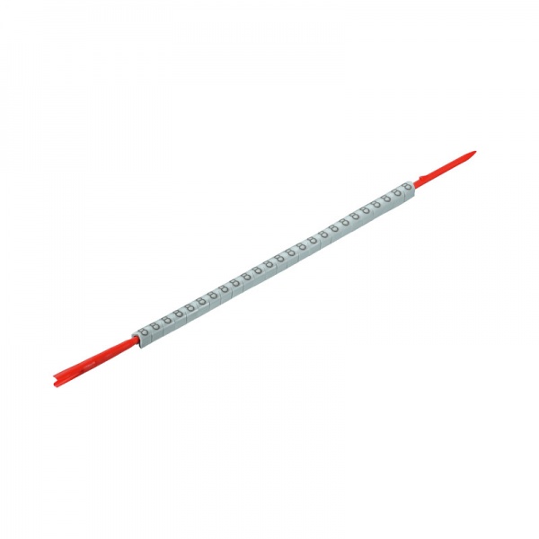 0560001527 WEIDMULLER Сердечник для монтажа маркировки, 1.3 - 3 mm, 3.4 mm, 8, серый