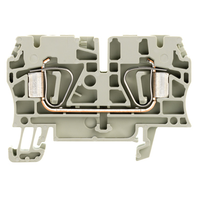 1683630000 WEIDMULLER Проходная клеммная колодка, Пружинное соединение, 4 mm², 800 V, 32 A, Количество соединений: 2