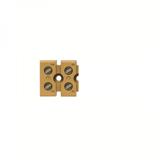 7906220000 WEIDMULLER Одно- и многоконтактная клеммная колодка, Винтовое соединение, 6 mm², 690 V, 41 A, Количество полюсов: 2, 23 mm, Умеренно желтый