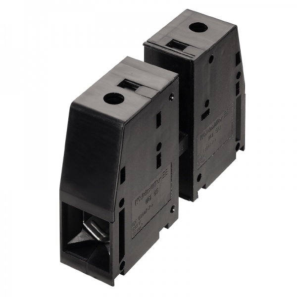 1937370000 WEIDMULLER OMNIMATE Power — серия WGK, Проходная клемма, Расчетное сечение: 95 mm², Винтовое соединение, Wemid (PA), зеленый/желтый, Непосредственный монтаж, Про