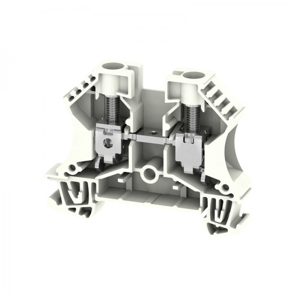1833380000 WEIDMULLER Проходная клеммная колодка, Винтовое соединение, 10 mm², 1000 V, 57 A, Количество соединений: 2