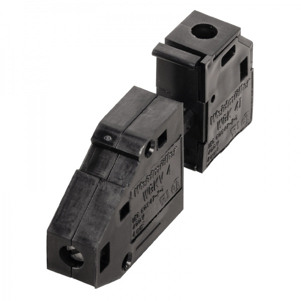 1936630000 WEIDMULLER OMNIMATE Power — серия WGK, Проходная клемма, Расчетное сечение: 4 mm², Винтовое соединение, Wemid (PA), серый, Непосредственный монтаж, Проходной (вт