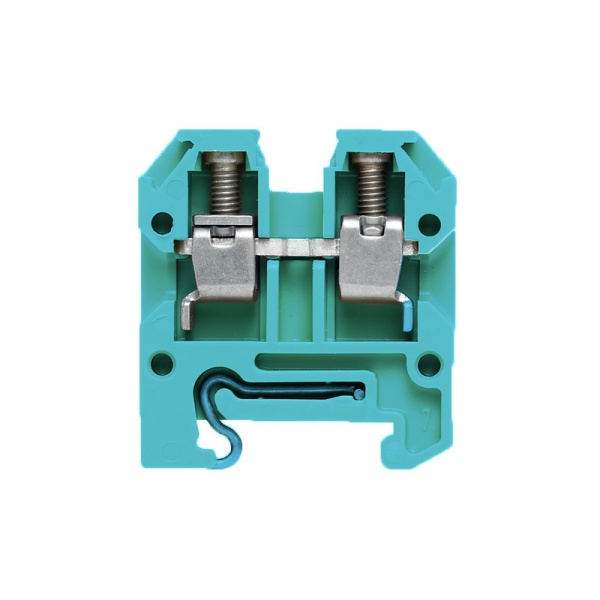 1038680000 WEIDMULLER Проходная клеммная колодка, Винтовое соединение, 4 mm², 400 V, 32 A, Количество соединений: 2