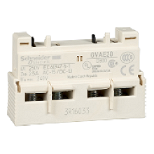 GVAE11TQ Schneider Electric ДОПОЛНИТЕЛЬНЫЙ БЛОК КОНТАКТОВ НО+НЗ