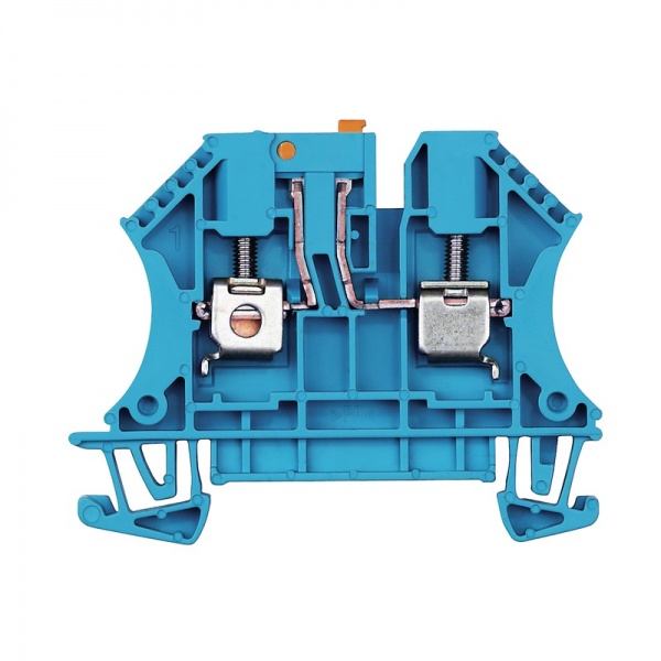 7910220000 WEIDMULLER Клемма для проведения проверок, Винтовое соединение, 4 mm², 400 V, 32 A, поворотный, Поперечное разделение: без, встроенное испытательное гнездо: Да,