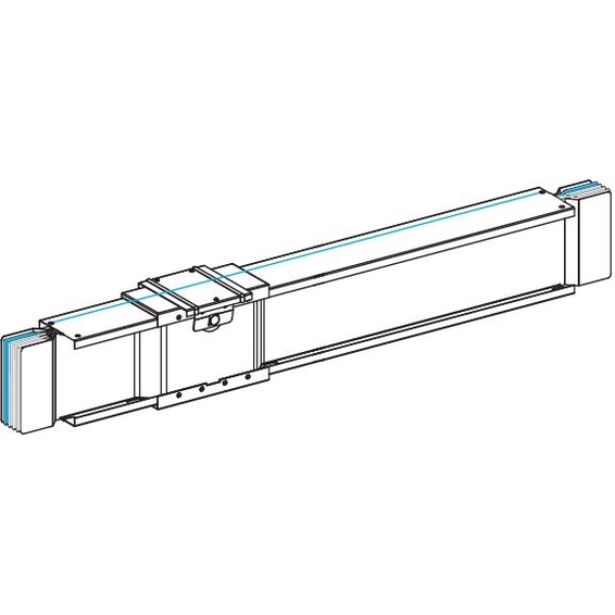 KTC2500EB440 Schneider Electric ПРЯМАЯ СЕКЦИЯ ДЛЯ БОЛТ. ОТВ. БЛОКОВ, 3L+N+PE, Cu, 2500А, L=4000 ММ