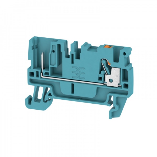 1513990000 WEIDMULLER Проходная клеммная колодка, PUSH IN, 2.5 mm², 800 V, 24 A, Количество соединений: 2