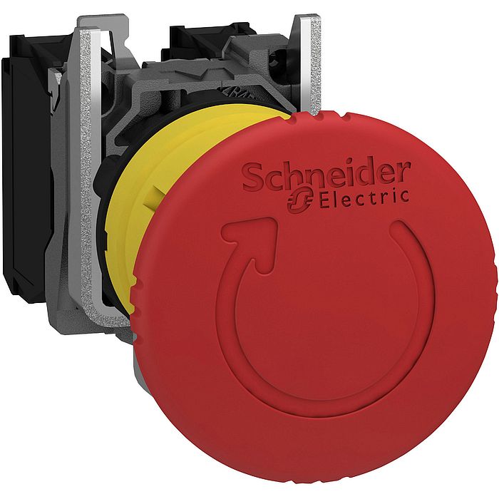 XB5EVB1 Schneider Electric СИГН. ЛАМПА, МОНОЛИТ. КОРПУС, БЕЛАЯ, 24В