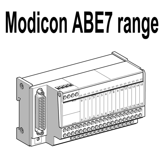 ABE7ACC83 Schneider Electric КАБЕЛЬНЫЙ ВВОД ДЛЯ ШКАФА 8/12 КАНАЛ/M23