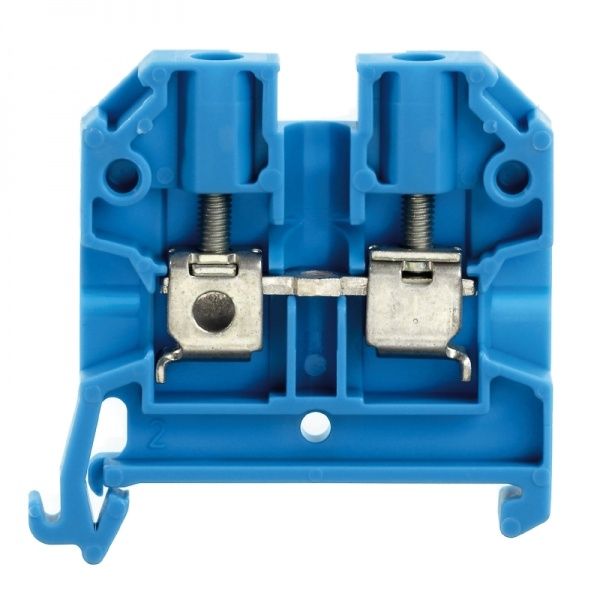 0443680000 WEIDMULLER Проходная клеммная колодка, Винтовое соединение, 4 mm², 800 V, 32 A, Количество соединений: 2