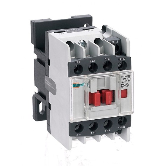 22106DEK DEKraft Контактор  КМ-103 3P 12А 400/36В AC 5.5кВт